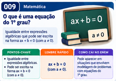 Card de Matemática